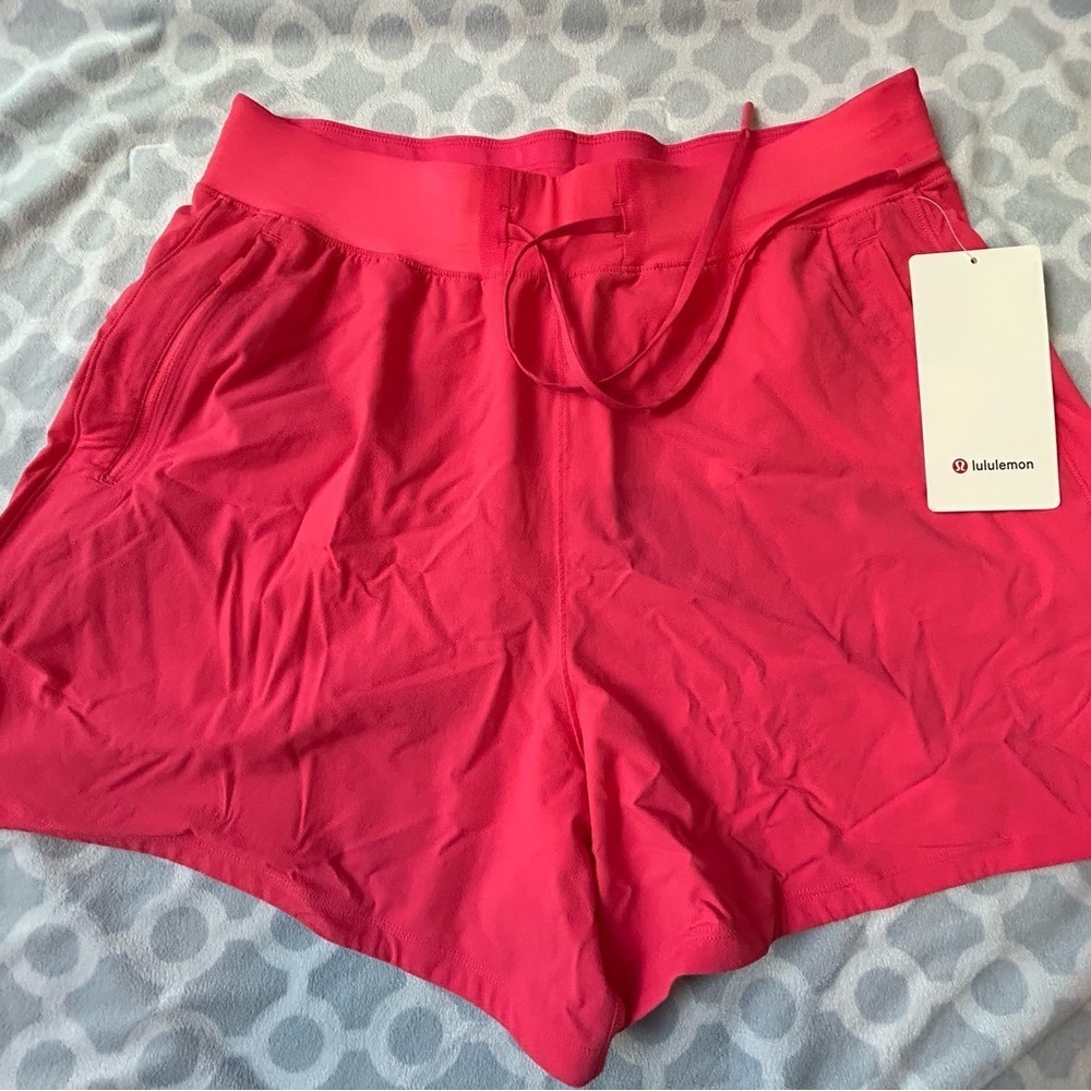 lululemon athletica Women's Vibrant Pink Athletic Shorts